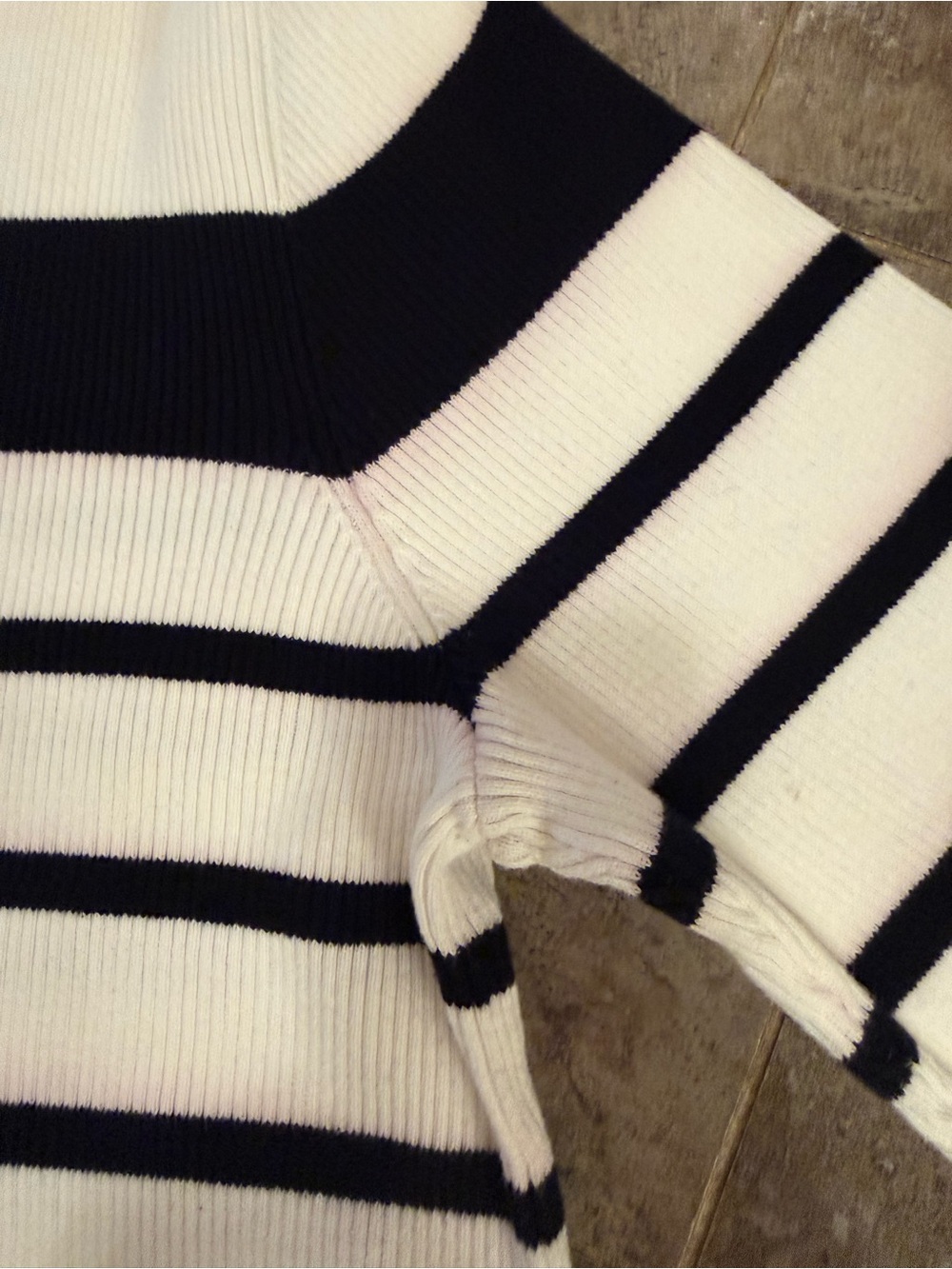 Lauren Ralph Lauren - Striped Turtleneck Sweater - Picture 8 of 10